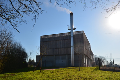 La Chaufferie Biomasse De La Petite Bouverie À Rouen, Photo Frédéric Douard